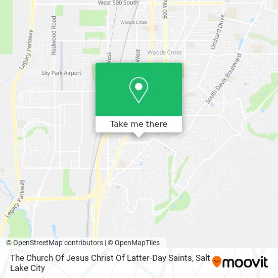 Mapa de The Church Of Jesus Christ Of Latter-Day Saints