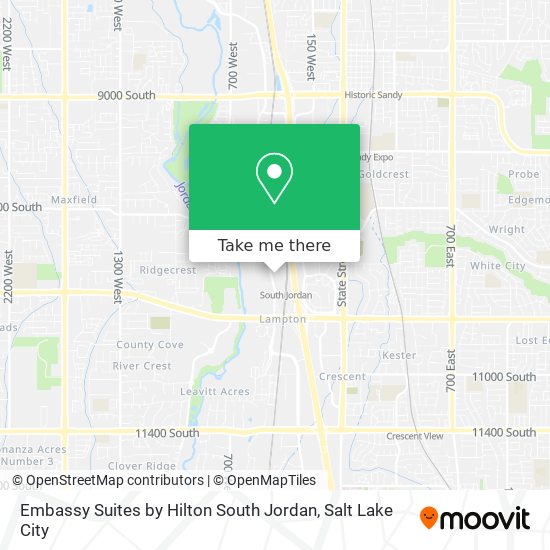 Mapa de Embassy Suites by Hilton South Jordan