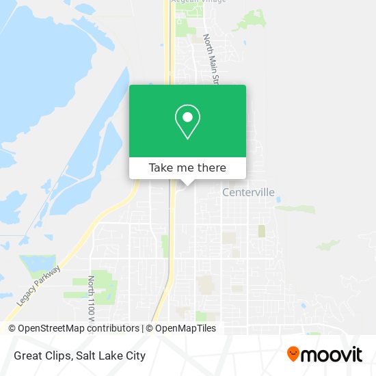 Great Clips map