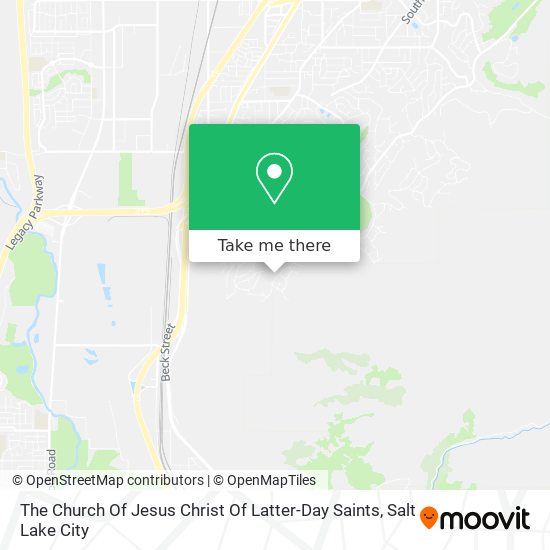 Mapa de The Church Of Jesus Christ Of Latter-Day Saints