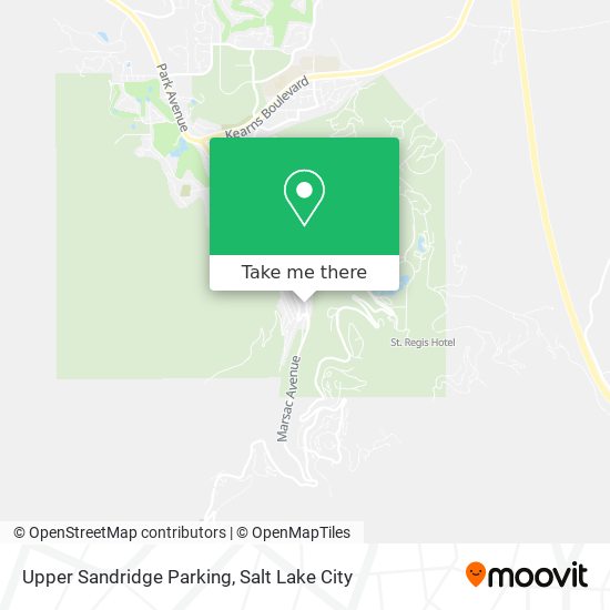 Upper Sandridge Parking map