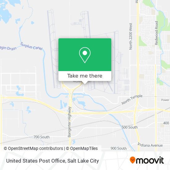 United States Post Office map