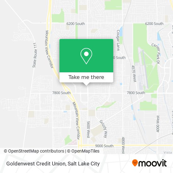 Mapa de Goldenwest Credit Union