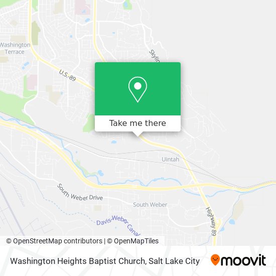 Washington Heights Baptist Church map