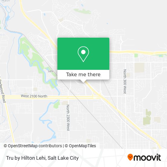 Tru by Hilton Lehi map