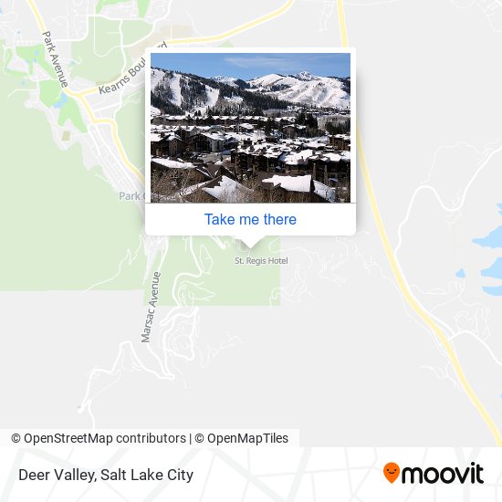 Deer Valley map