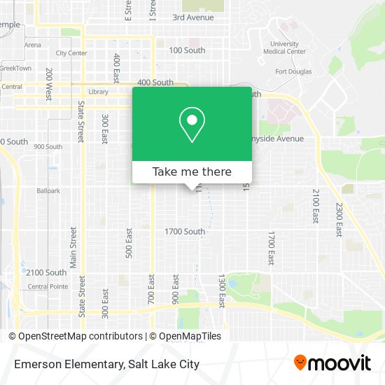 Emerson Elementary map