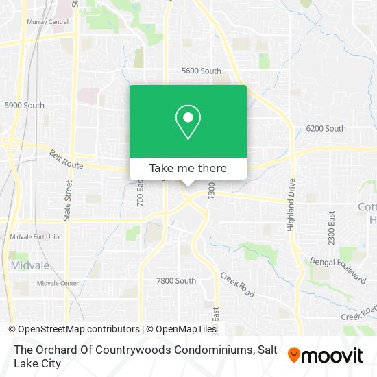 Mapa de The Orchard Of Countrywoods Condominiums