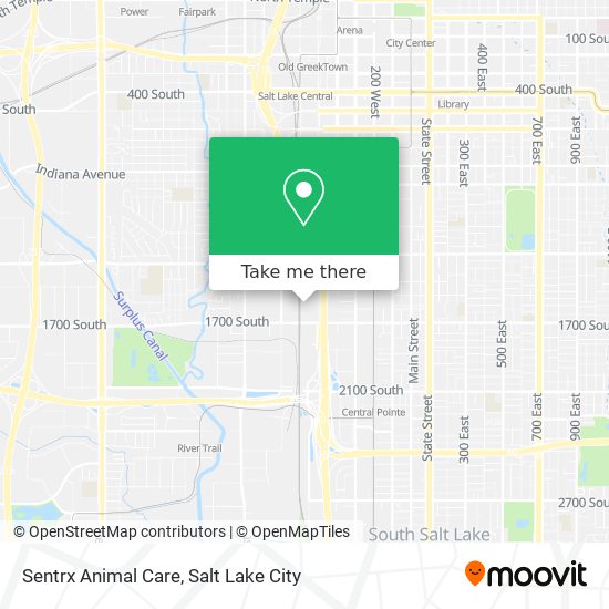 Sentrx Animal Care map