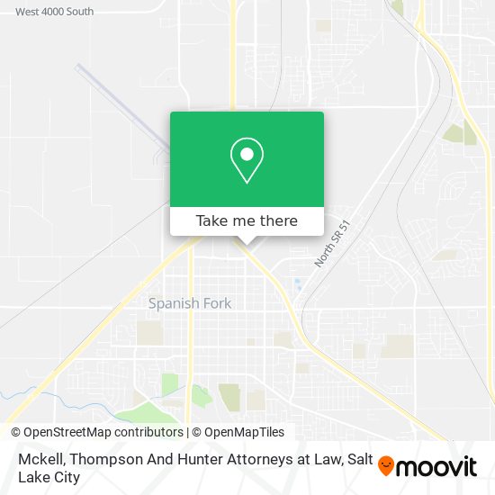 Mckell, Thompson And Hunter Attorneys at Law map