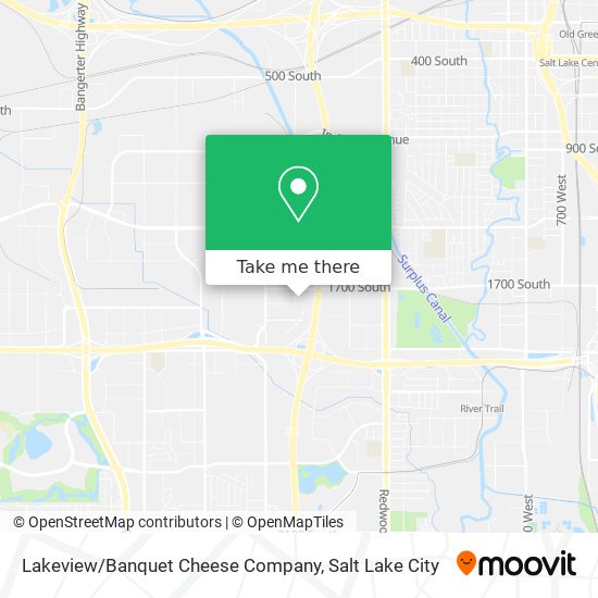 Lakeview / Banquet Cheese Company map