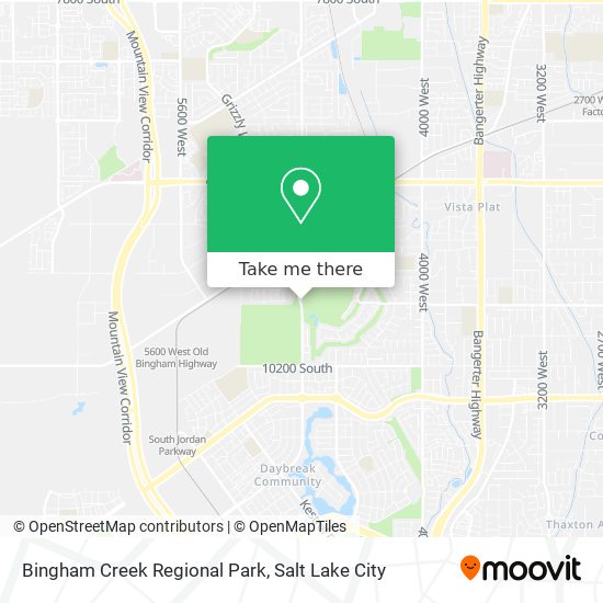 Mapa de Bingham Creek Regional Park