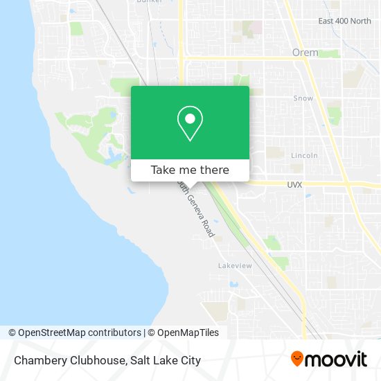 Mapa de Chambery Clubhouse