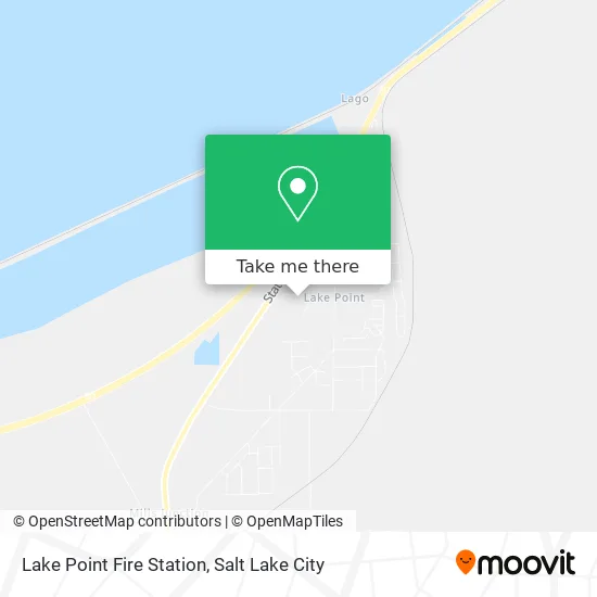 Lake Point Fire Station map