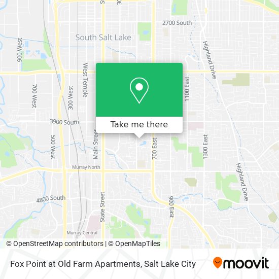 Fox Point at Old Farm Apartments map