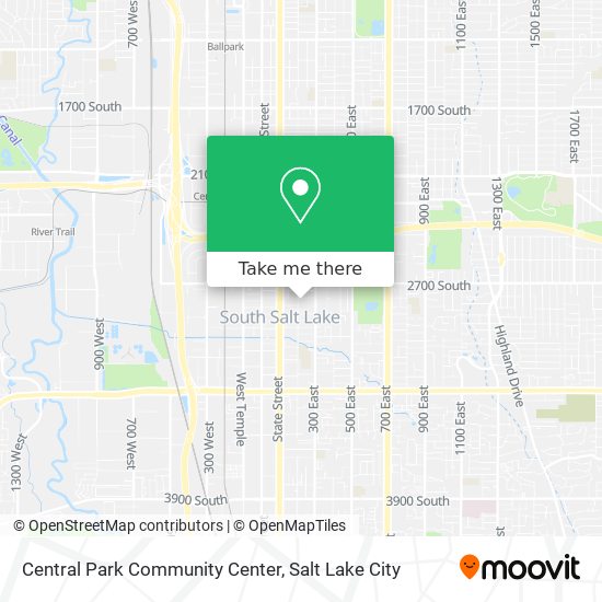 Mapa de Central Park Community Center