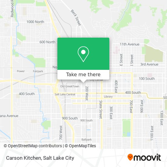 Mapa de Carson Kitchen