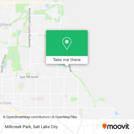 Millcreek Park map