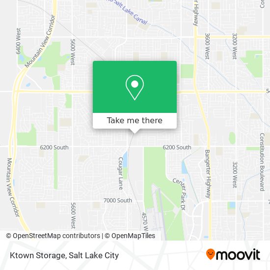 Ktown Storage map