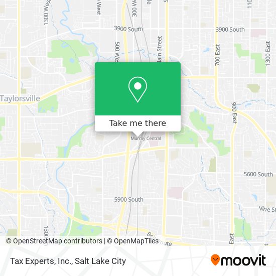 Tax Experts, Inc. map