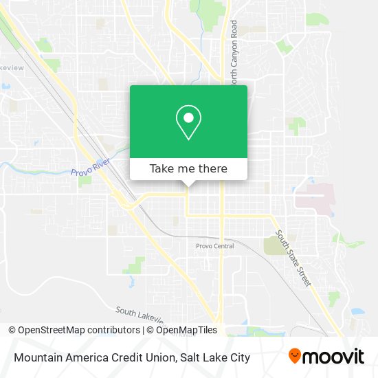 Mountain America Credit Union map