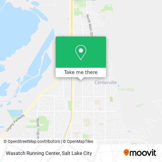 Mapa de Wasatch Running Center