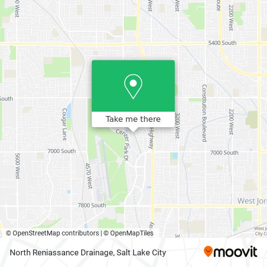 North Reniassance Drainage map