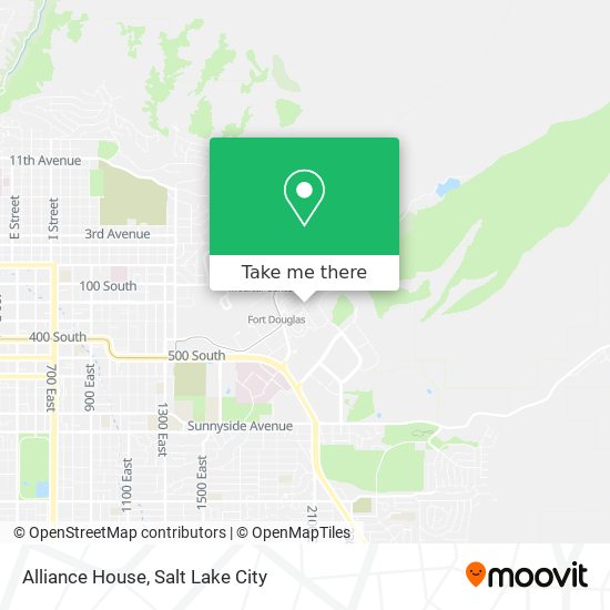 Alliance House map