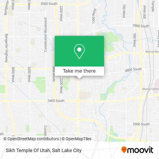 Sikh Temple Of Utah map