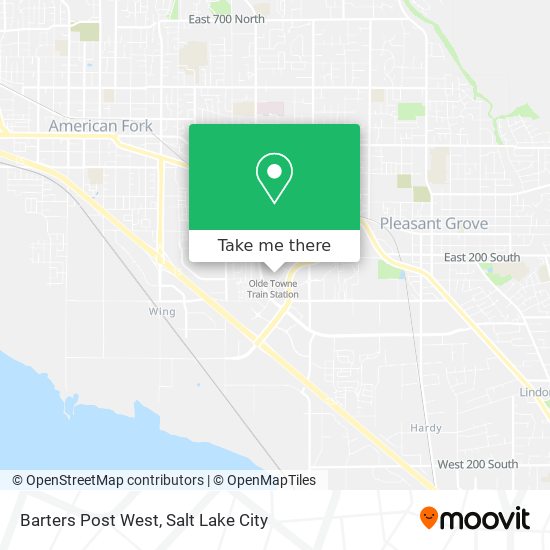 Mapa de Barters Post West