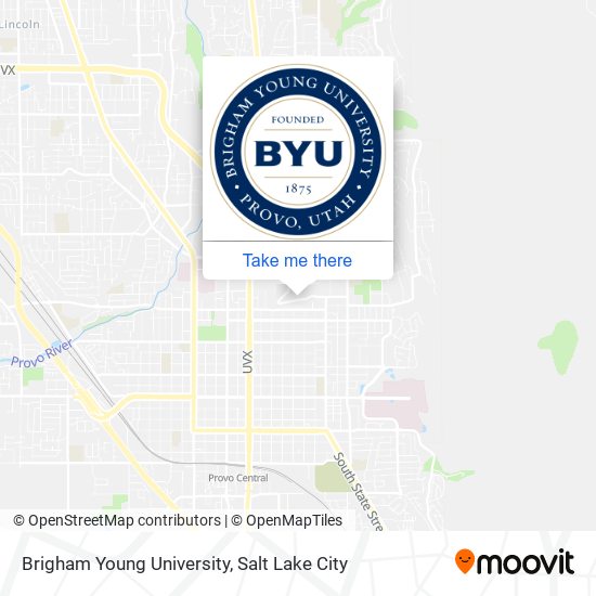 Mapa de Brigham Young University