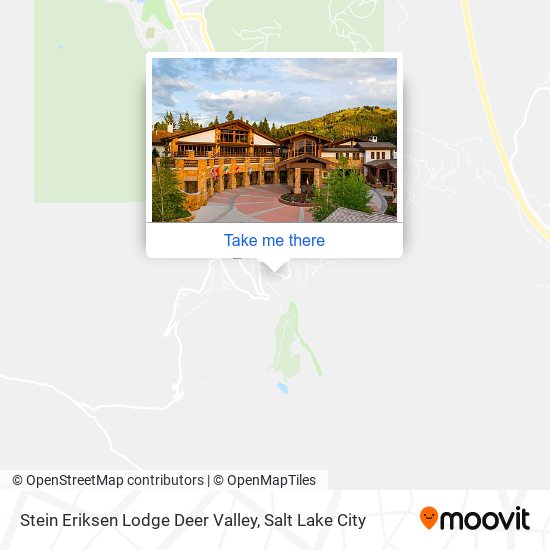 Stein Eriksen Lodge Deer Valley map