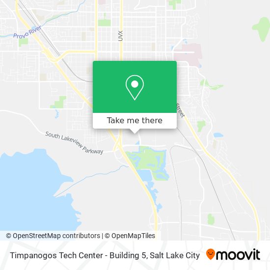 Mapa de Timpanogos Tech Center - Building 5