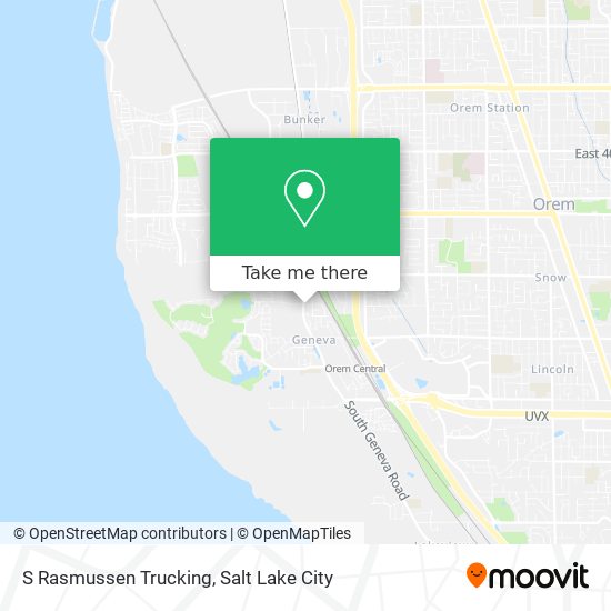 Mapa de S Rasmussen Trucking