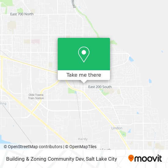 Building & Zoning Community Dev map