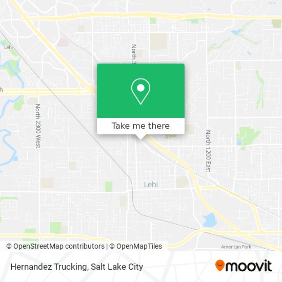 Hernandez Trucking map