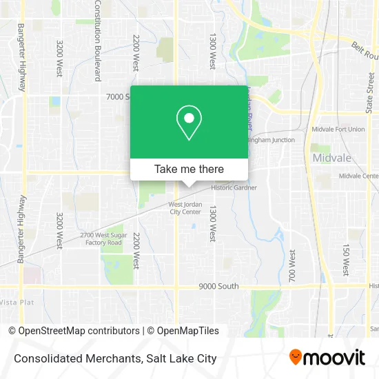 Consolidated Merchants map
