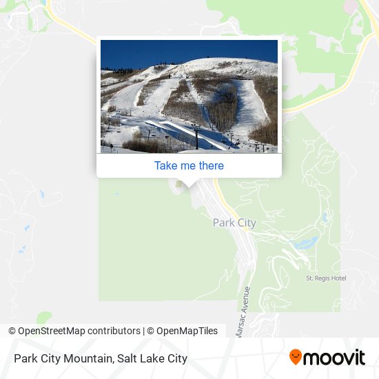 Park City Mountain map