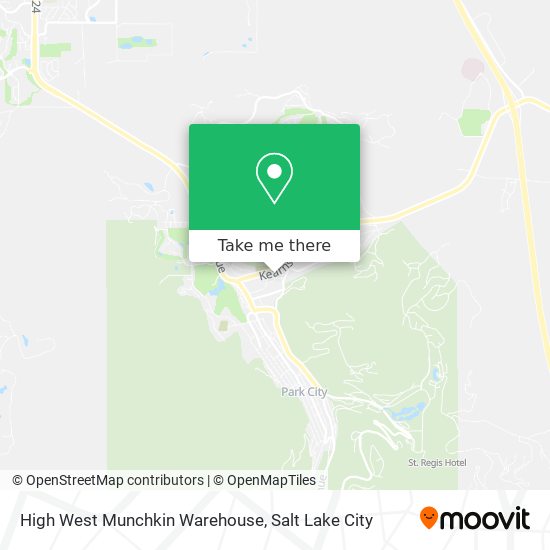 High West Munchkin Warehouse map
