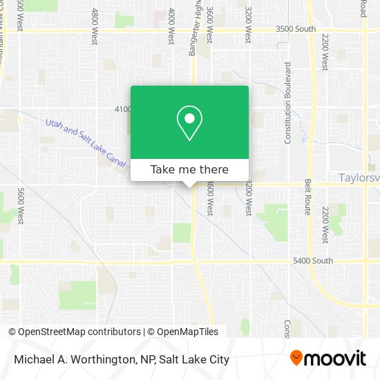 Mapa de Michael A. Worthington, NP