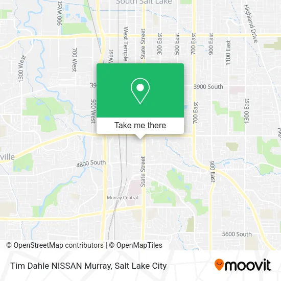 Tim Dahle NISSAN Murray map