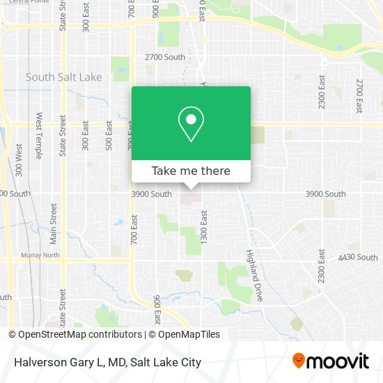Mapa de Halverson Gary L, MD