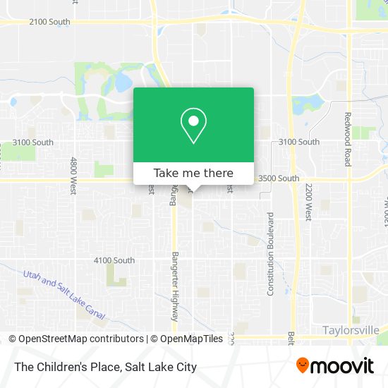 The Children's Place map