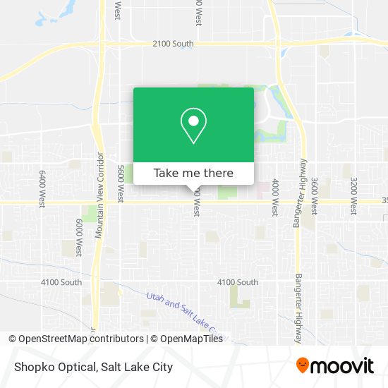 Shopko Optical map