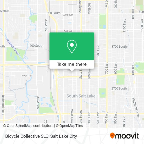 Bicycle Collective SLC map