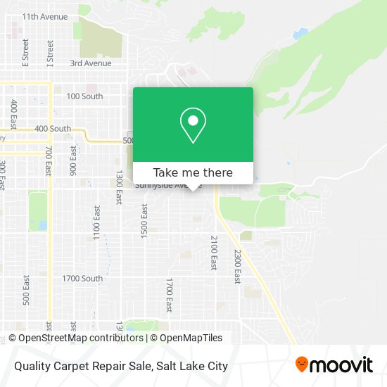 Quality Carpet Repair Sale map