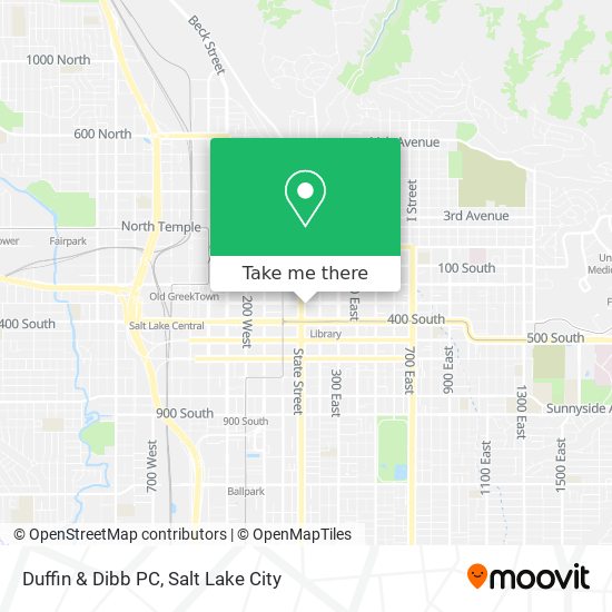 Duffin & Dibb PC map