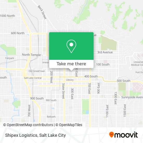 Shipex Logistics map