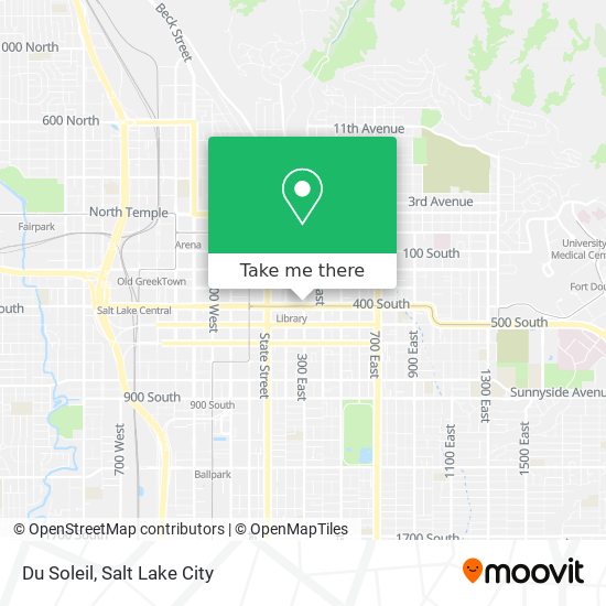 Du Soleil map