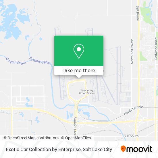 Exotic Car Collection by Enterprise map
